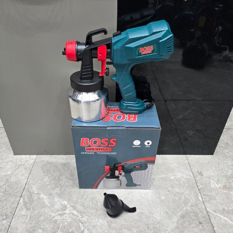 پیستوله رنگ پاش کاسه فلزی باس