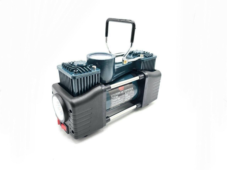 کمپرسور فندکی دو سیلندر با لوازم