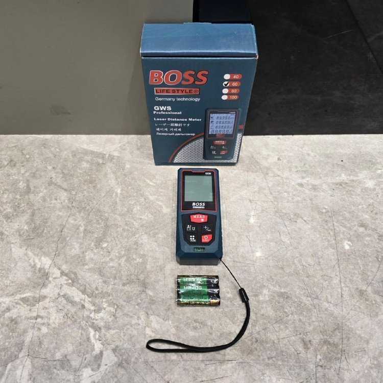 متر لیزری ۶۰ متری ضد آب باس