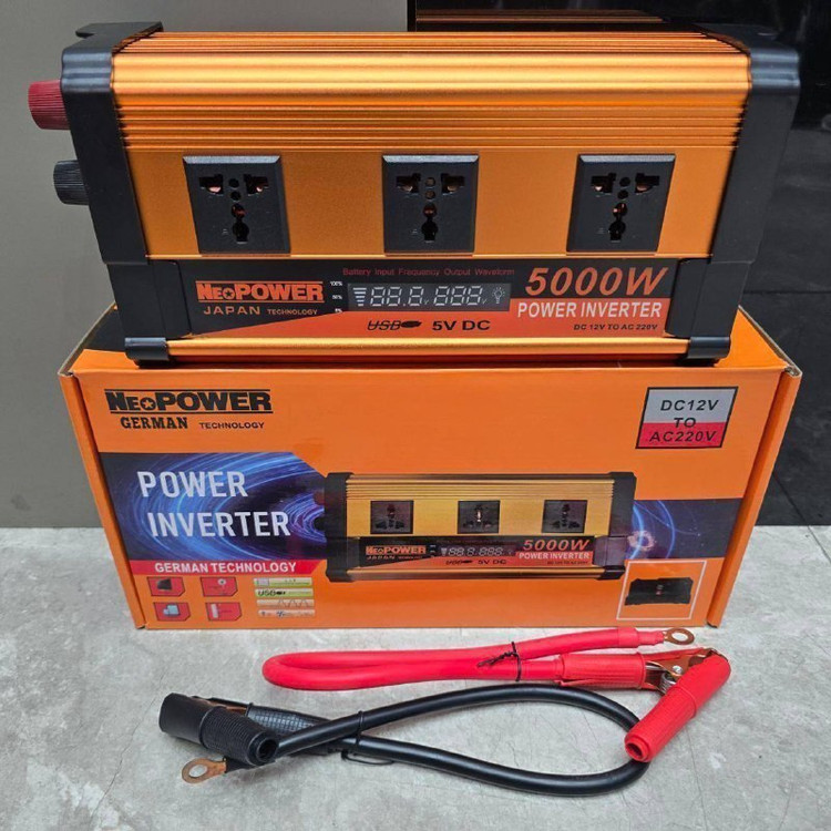 مبدل (کانورتر) برق ۱۲ به ۲۲۰ ولت ۵۰۰۰ وات