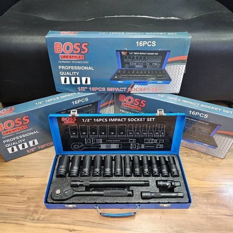 جعبه بکس فشار قوی ۱۶ عددی پایه بلند