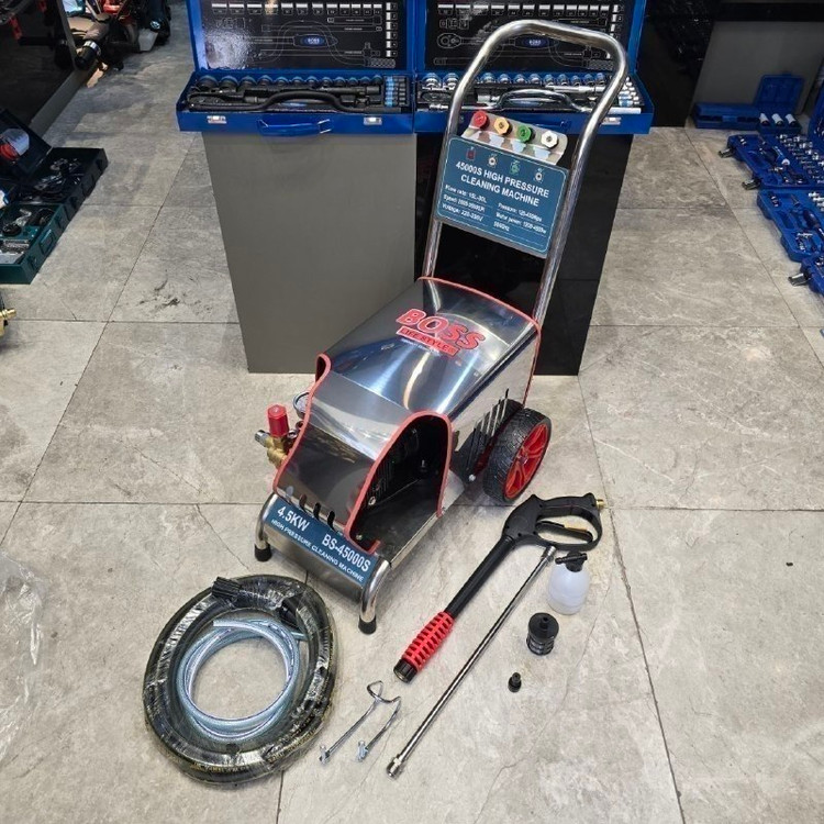 قیمت و خرید کارواش کالسکه ای استیل کار دائم باس مدل ۳_۳۴۶