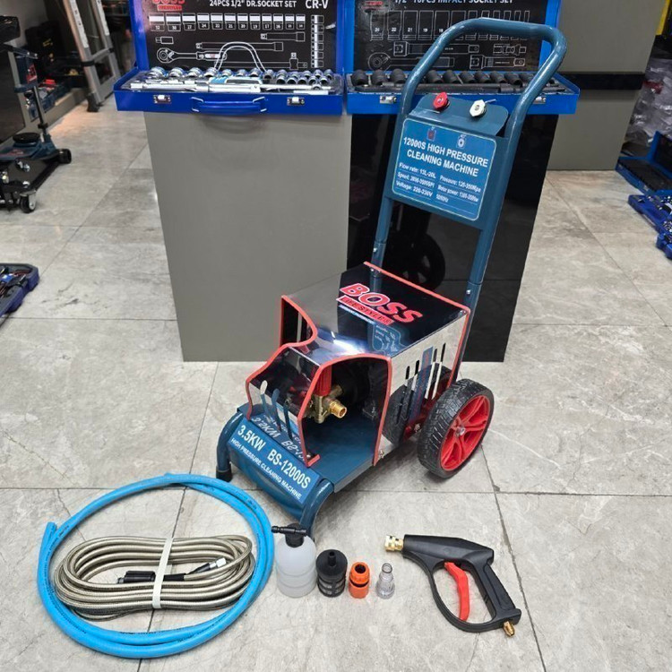 قیمت و خرید کارواش کالسکه ای استیل دور متغییر باس مدل ۱_۳۴۶