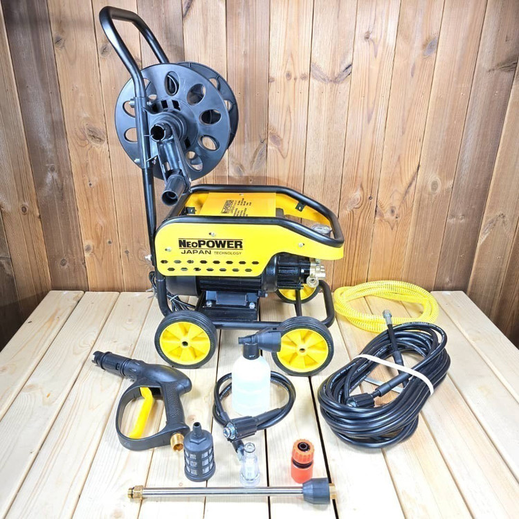 قیمت و خرید کارواش کالسکه ای قرقره دار نیو پاور