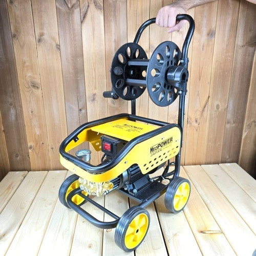 قیمت و خرید کارواش کالسکه ای قرقره دار نیو پاور مدل NP12