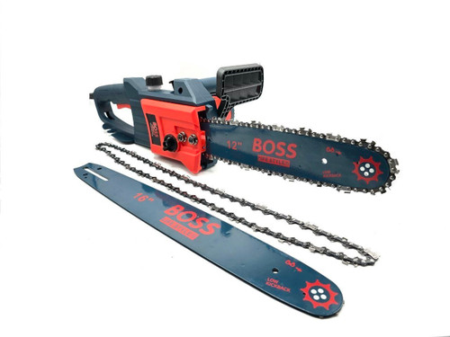 قیمت و خرید اره زنجییی برقی ۳۰ و ۴۰ سانت دو ساطور باس مدل E40