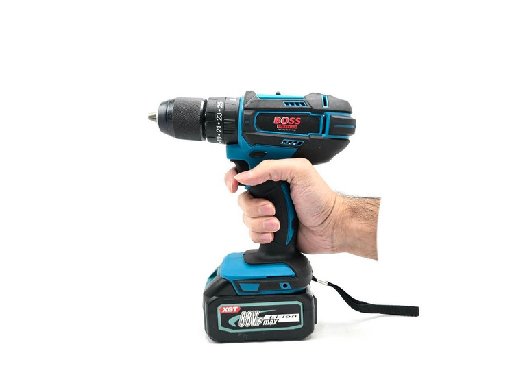 خرید و قیمت دریل شارژی ۸۸ ولت چکشی باس مدل 88vn