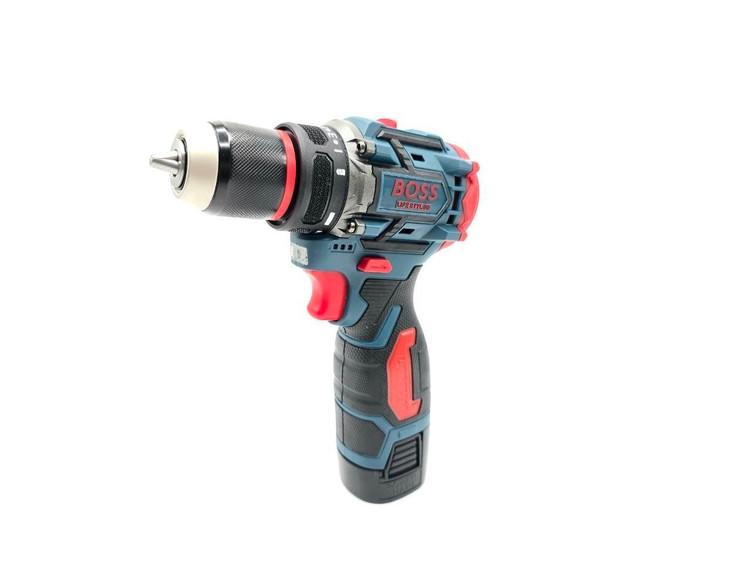 خرید و قیمت دریل شارژی ۲۴ ولت براشلس سه نظام فلزی باس مدل Bs3035