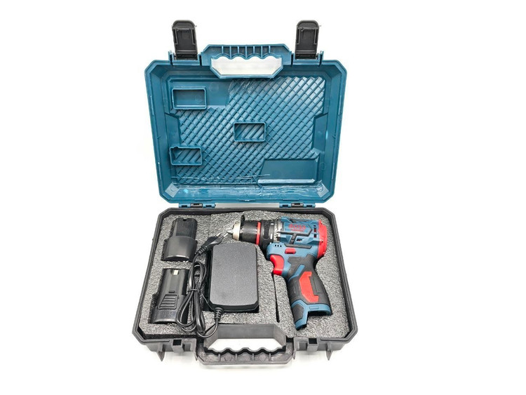 خرید و قیمت دریل شارژی ۲۴ ولت براشلس سه نظام فلزی باس مدل Bs3035