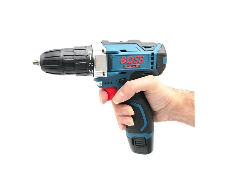 خرید و قیمت دریل شارژی ۱۸ ولت نیم تنه اصلی باس مدل ۱_۰۰۶