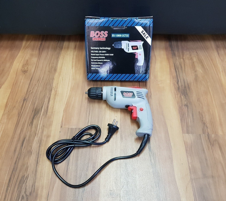 خرید و قیمت دریل سه نظام ۱۰ صنعتی باس مدل ۸_۱۲۴